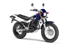 New 2017 YAMAHA TW200 MINERAL BLUE Ultra‑Dual Sport – TW200 features a reliable engine, electric start, fat tires and full street equipment for comfortable on and off‑road capability.